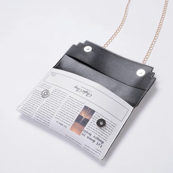 Bags Newspaper Crossbody Purse Poshmark